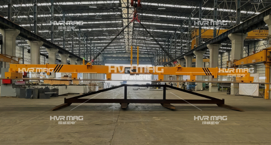 HM2磁力吊具_伸缩梁中厚钢板吊具 HM2磁力吊具_伸缩梁中厚钢板吊具